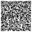 QR code with B & B Package contacts