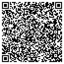 QR code with E Williams contacts