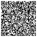 QR code with B & C Glass Co contacts