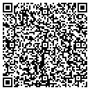 QR code with H & R Litter Service contacts