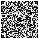QR code with 3 4 Printing contacts