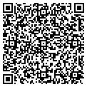 QR code with P F M contacts