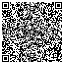 QR code with B & M Greeting contacts