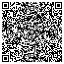 QR code with E K Recknor contacts