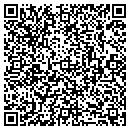 QR code with H H Studio contacts