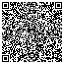 QR code with L & W Plastering contacts