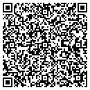 QR code with P A George MD contacts