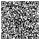 QR code with P E Cleaning Service contacts