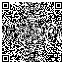 QR code with M J Brown Pools contacts