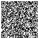 QR code with B & B Trophy & Awards contacts