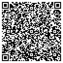 QR code with R Stratton contacts