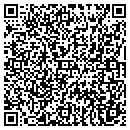 QR code with P J Meyer contacts