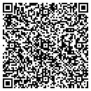 QR code with P Leonard contacts