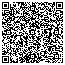 QR code with H A R M Shop contacts
