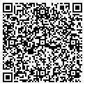 QR code with T & D contacts