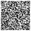 QR code with H E Simpson contacts