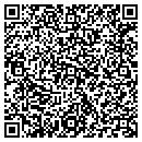 QR code with P N R Janitorial contacts