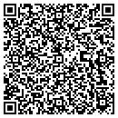QR code with R & B Service contacts