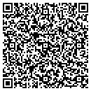 QR code with H & H Service Station contacts