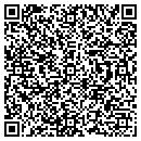 QR code with B & B Cycles contacts