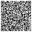 QR code with H & H Lumber contacts