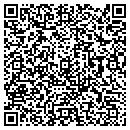 QR code with 3 Day Blinds contacts