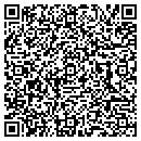 QR code with B & E Towing contacts