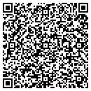QR code with R Corcoran contacts