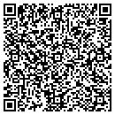 QR code with P C & E Inc contacts