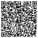 QR code with D & D contacts