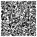QR code with C & F Lawn contacts