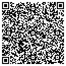 QR code with H & R Trophies contacts