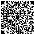 QR code with B & M Farm contacts