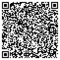 QR code with S & H contacts