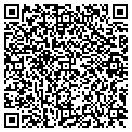 QR code with J & M contacts