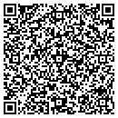 QR code with P & M Contracting contacts