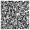 QR code with P & L Casting contacts