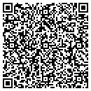 QR code with T V Service contacts