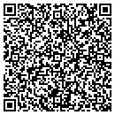 QR code with K & W Trucking contacts