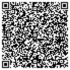 QR code with H By H Design Studio contacts