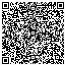QR code with R Blevins contacts