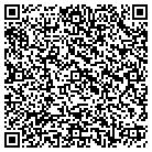 QR code with H & H Custom Cabinets contacts