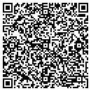QR code with R and B Service contacts