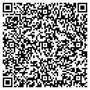 QR code with P A George MD contacts