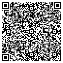 QR code with P & R Holding contacts