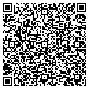 QR code with P J's Cafe contacts