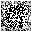 QR code with M and W Window contacts