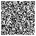 QR code with B & W Farms contacts
