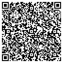 QR code with B & D Mini Storage contacts