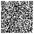 QR code with H C R contacts